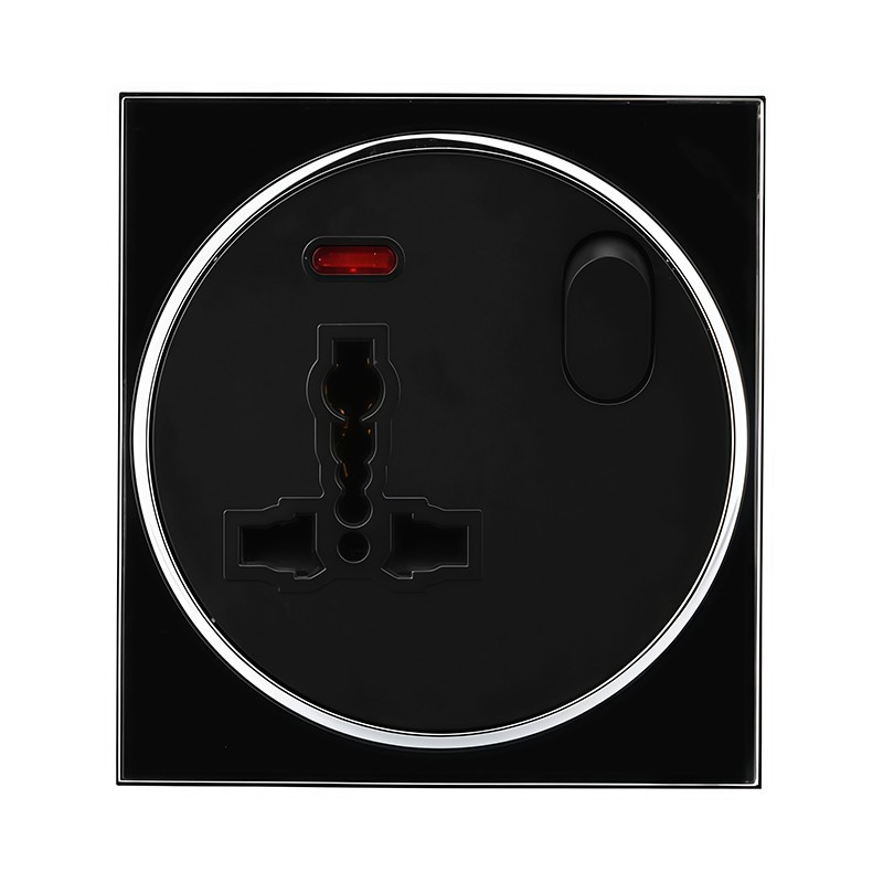 Acrylic 13A Switched Socket With Neon suppliers